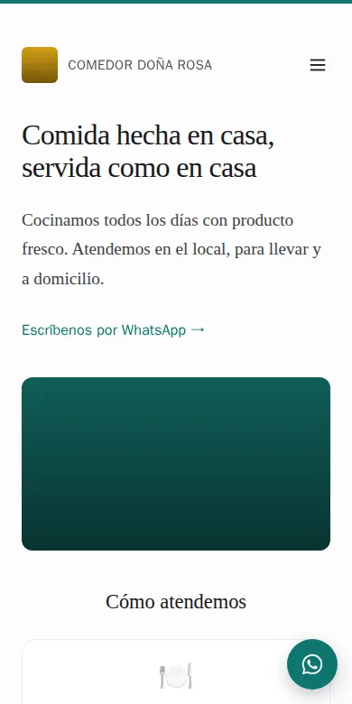 Diseño Minimal en teléfono