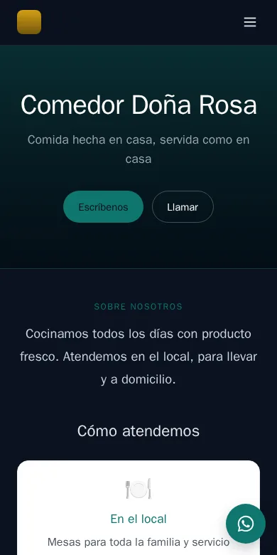 Diseño Nocturno en teléfono