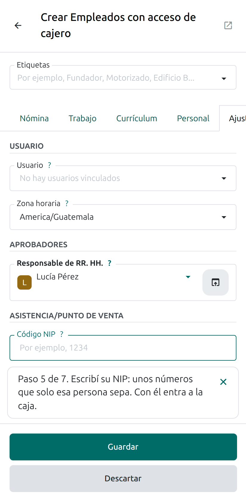 El Código NIP