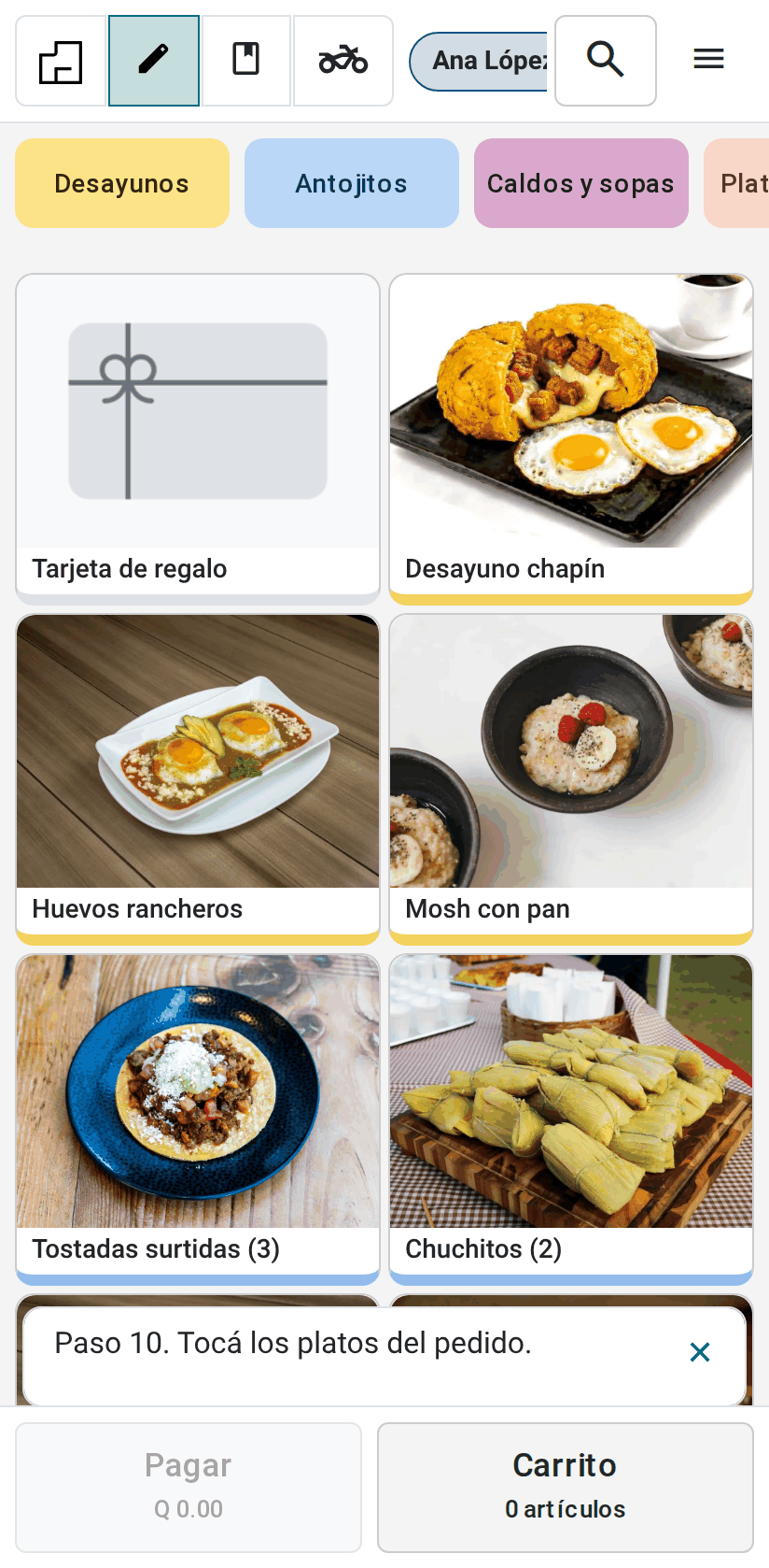 Los platos